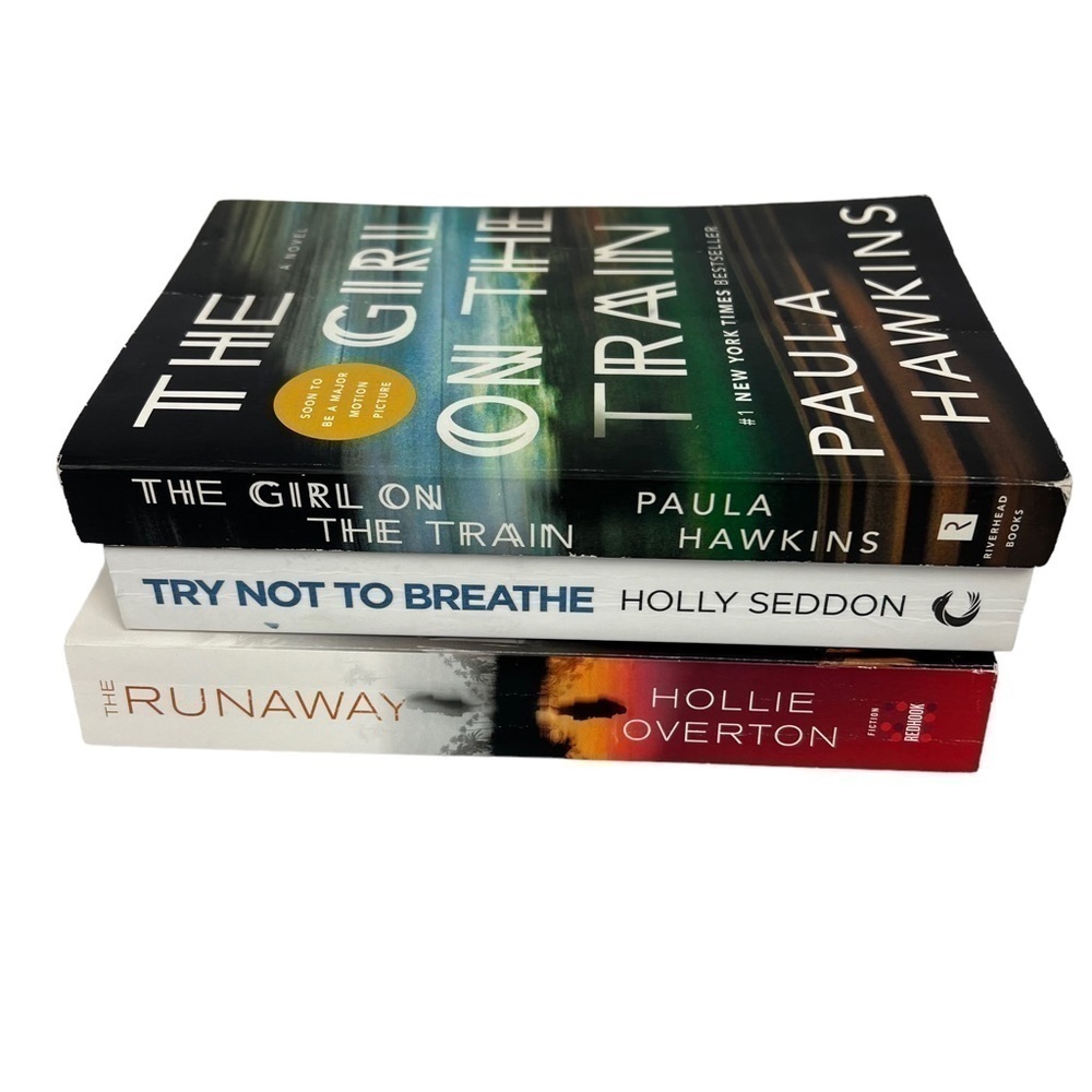 Lot/3 Fiction Thrillers/Suspense Paula Hawkins/Holly Seddon/Hollie Overton - Picture 5 of 7